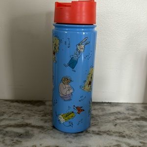 Disney Zootopia stainless steel water bottle NWOT